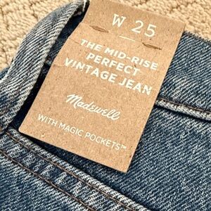 Madewell Women's High-Rise Vintage Jeans - Blue